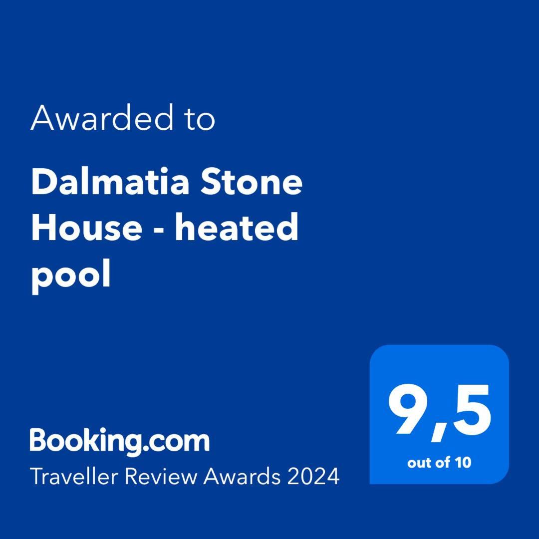Dalmatia Stone House - Heated Pool Guest House Biorine Luaran gambar