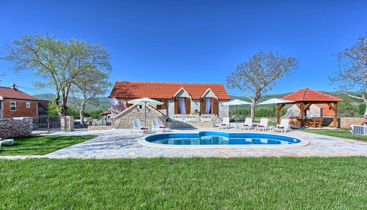 Dalmatia Stone House - Heated Pool Guest House Biorine Luaran gambar