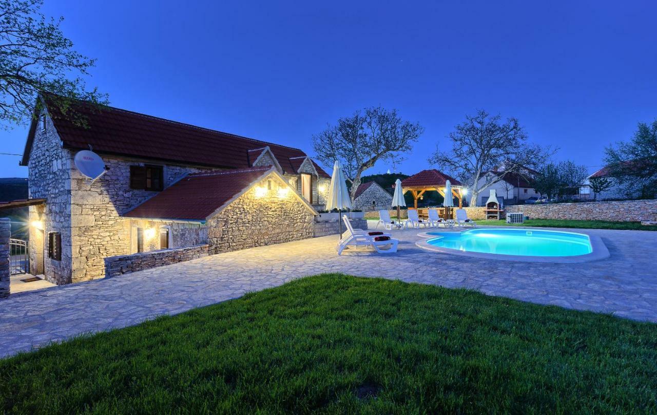 Dalmatia Stone House - Heated Pool Guest House Biorine Luaran gambar