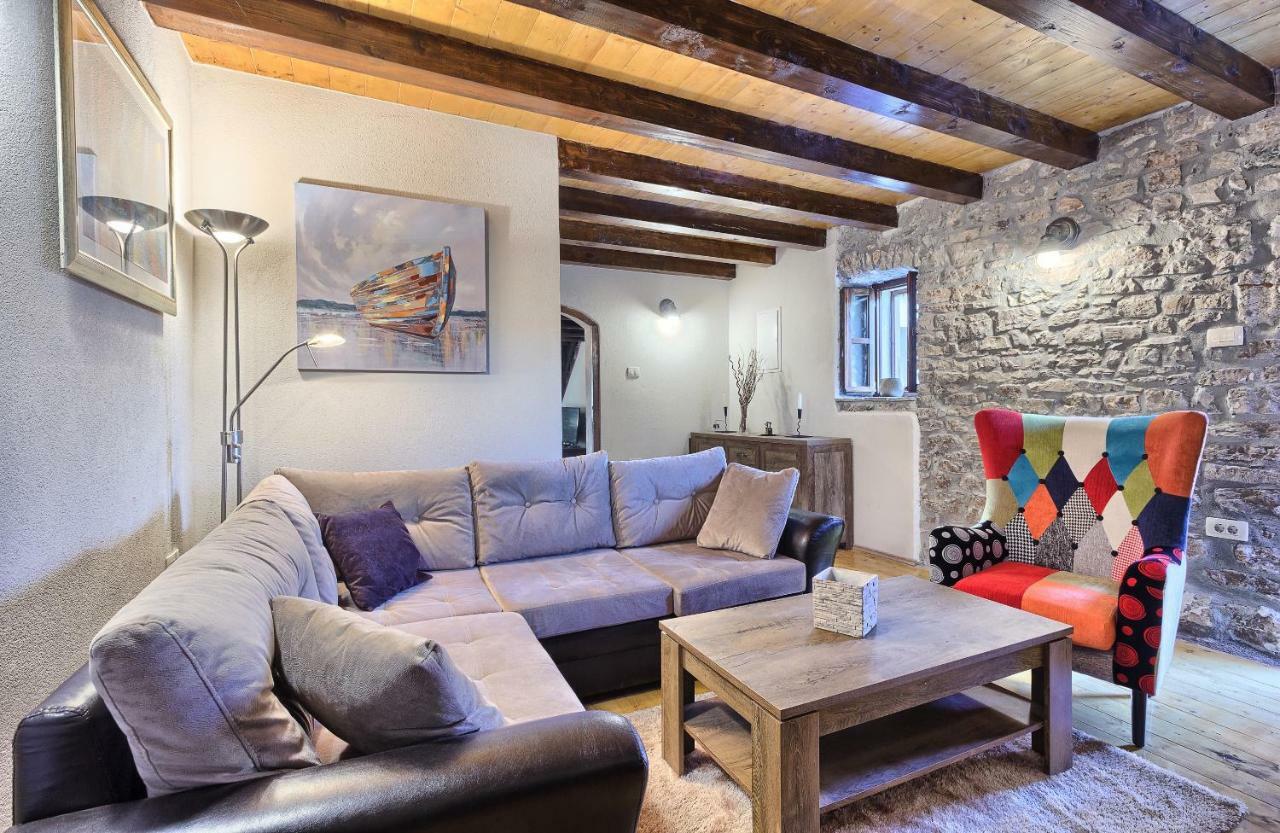 Dalmatia Stone House - Heated Pool Guest House Biorine Luaran gambar