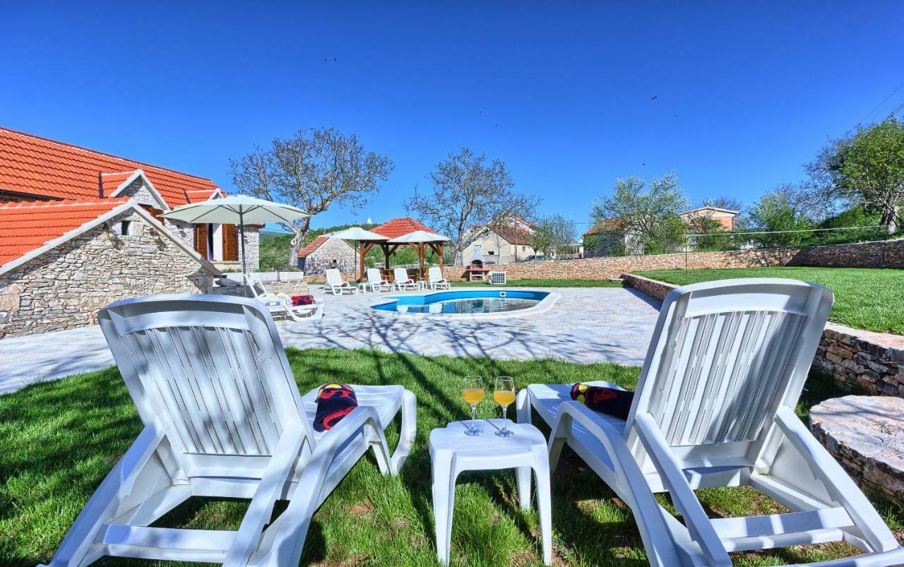 Dalmatia Stone House - Heated Pool Guest House Biorine Luaran gambar