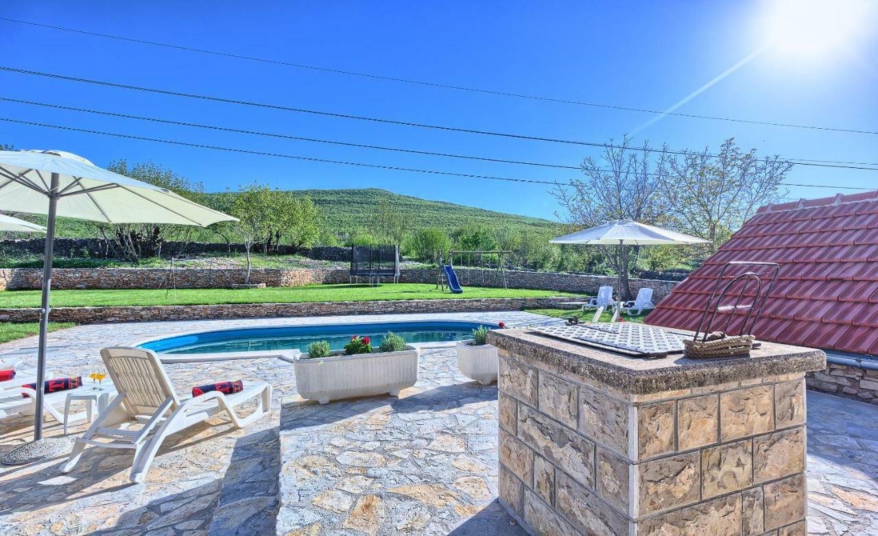 Dalmatia Stone House - Heated Pool Guest House Biorine Luaran gambar
