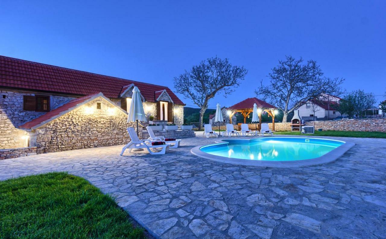 Dalmatia Stone House - Heated Pool Guest House Biorine Luaran gambar