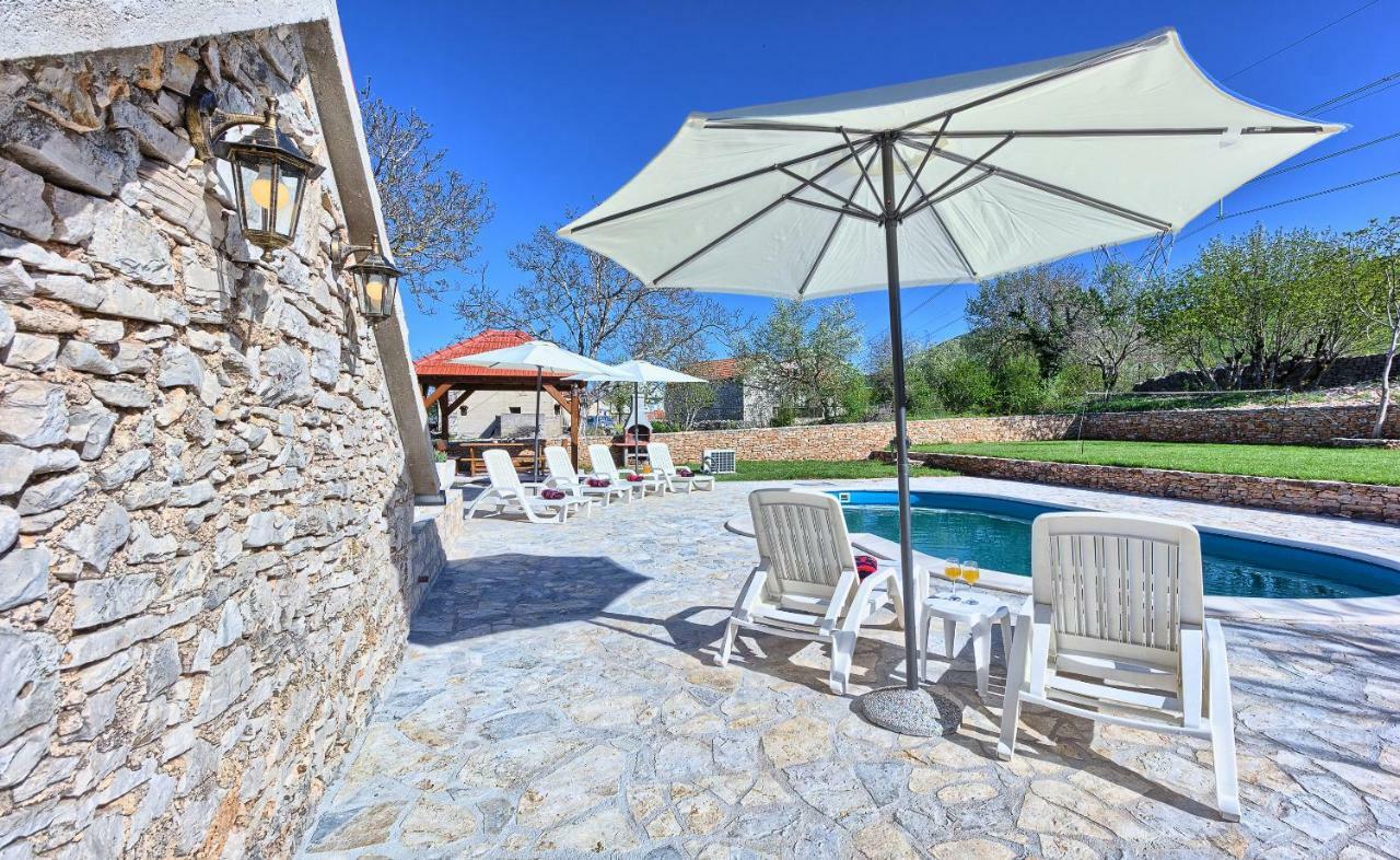 Dalmatia Stone House - Heated Pool Guest House Biorine Luaran gambar