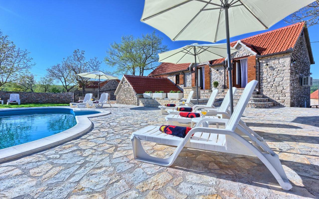 Dalmatia Stone House - Heated Pool Guest House Biorine Luaran gambar