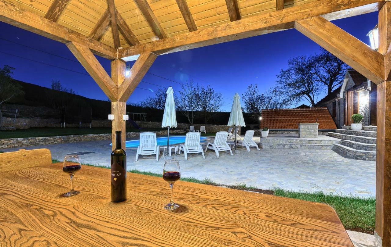 Dalmatia Stone House - Heated Pool Guest House Biorine Luaran gambar