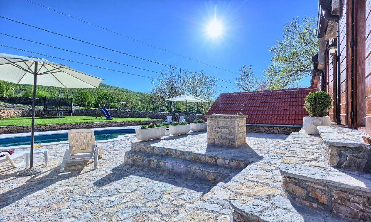 Dalmatia Stone House - Heated Pool Guest House Biorine Luaran gambar