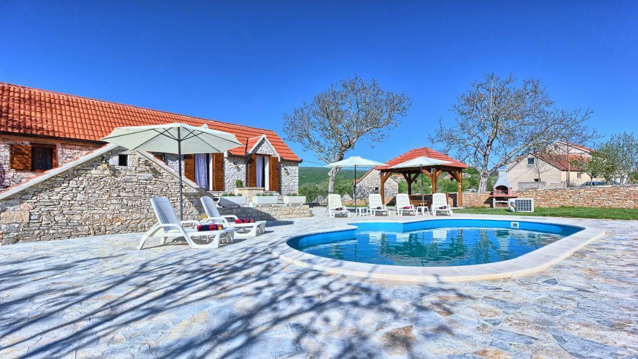 Dalmatia Stone House - Heated Pool Guest House Biorine Luaran gambar