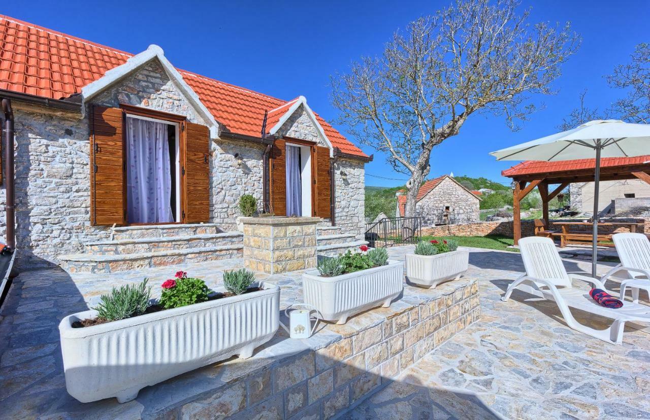 Dalmatia Stone House - Heated Pool Guest House Biorine Luaran gambar